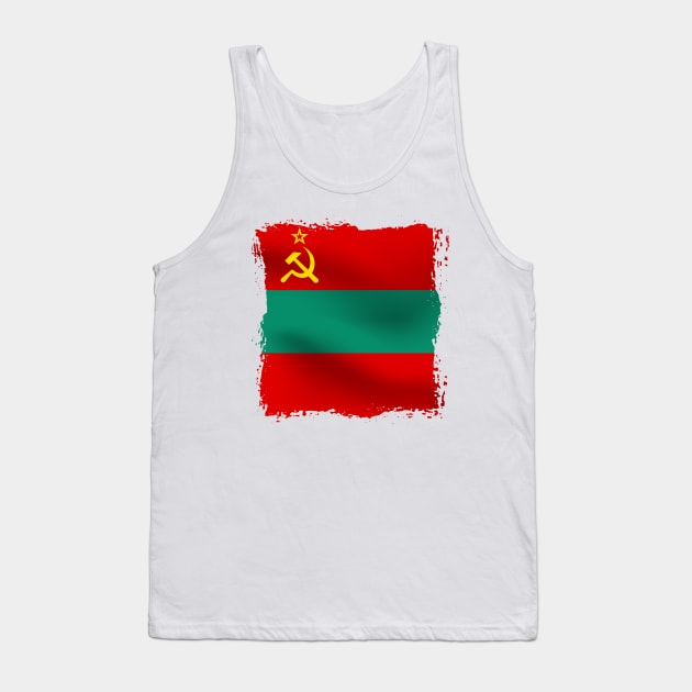 Transnistria artwork Tank Top by SASTRAVILA